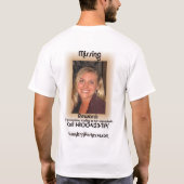 ジェニファーKesse -恋しく思います Tシャツ (裏面)