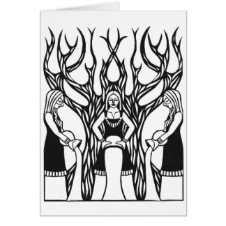 ジェニファーKuhns著"Norns"のpapercutのデザイン