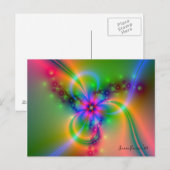 ジェニフラワー#7 ポストカード (正面/裏面)