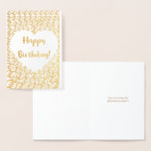 ジェニヤメアディンクラ誕生日カード 箔カード (ディスプレー)