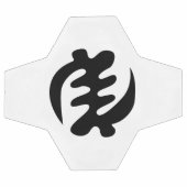 ジェニヤメ |神は最高のアディンクラのシンボル サッカーボール (フラット)