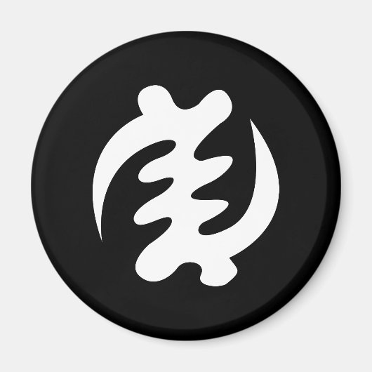 ジェニヤメ 神は最高の象徴である マグネット (正面)