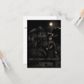 ジェニンの第40誕生日 カード (正面/裏面インサイチュ)