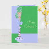 ジェニーオンアボトル カード (黄色い花)