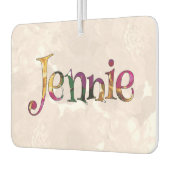 ジェニーカラフルおもしろい空気清浄剤：キュウリ – ミント カーエアーフレッシュナー (左)