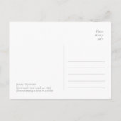 ジェニーニストロムクリスマストッテブラウニーホース安定 シーズンポストカード (裏面)