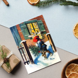 ジェニーニストロム格言ヴィンテージスウェーデンクリスマスツリー シーズンカード