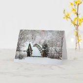 ジェニーポンドフットブリッジ カード (黄色い花)