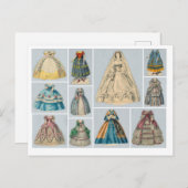 ジェニーリンド紙ドールドレスポストカード ポストカード (正面/裏面)