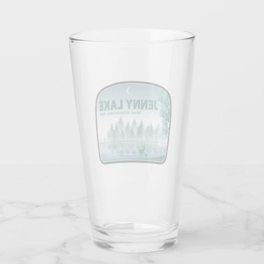 ジェニーレイクグランドテトンナショナルパークディアー タンブラーグラス (裏面)