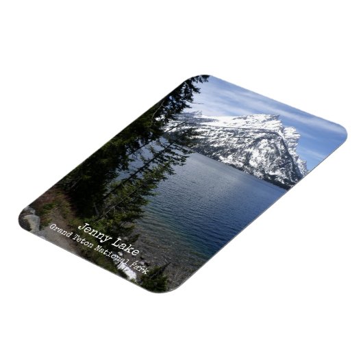 ジェニーレイクグランドテトンナショナルパークマグネット マグネット (左側)