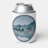 ジェニーレイクグランドテトンナショナルパークリフレクション 缶クーラー (缶裏面)