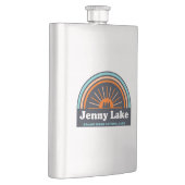 ジェニーレイクグランドテトンナショナルパークレインボー フラスク (右)