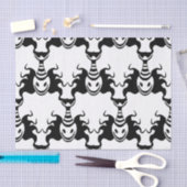 ジェニー幽霊来の消灯シームレスパターン 薄葉紙 (クラフト)