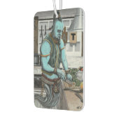 ジェニー料理キッチン魔法ファンタジー空気清浄機 カーエアーフレッシュナー (左)