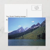 ジェニー湖 ポストカード (正面/裏面)