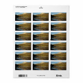 ジェニー湖Iでの反射 ラベル (フルシート)