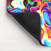 ジェニー虹彩色マウスマット マウスパッド (コーナー)