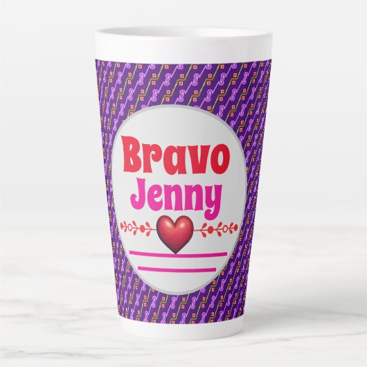 ジェニー カフェラテマグ (正面)