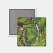 ジェニー・コッホ著「緑の女神」 マグネット (正面/裏面)