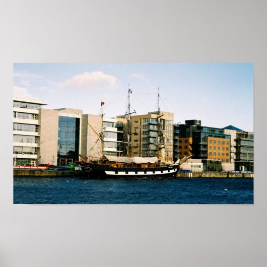 ジェニー・ジョンソン、アイルランドの飢饉の背の高い船 ポスター (正面)