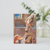 ジェニー·ナイストレーム-厩舎の聖降誕祭お目出とう シーズンポストカード (スタンド正面)