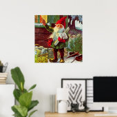 ジェニー・ナイストロムによる「プレゼントが到着した」 ポスター (ホームオフィス)