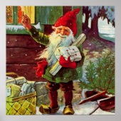 ジェニー・ナイストロムによる「プレゼントが到着した」 ポスター (正面)