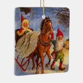 ジェニー・ナイストロムによる「夜遊び」 セラミックオーナメント (右)