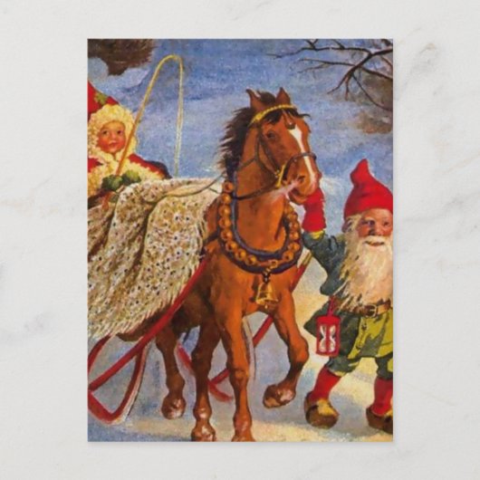 ジェニー・ナイストロムによる「夜遊び」 ポストカード (正面)