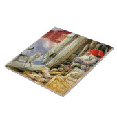 ジェニー・ナイストロムによる「木版画の中」 タイル (側面)