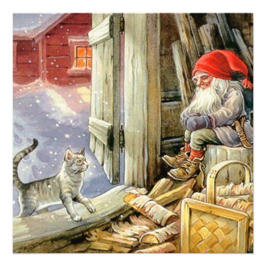 ジェニー・ナイストロムによる「木版画の中」 フォトプリント            (正面)