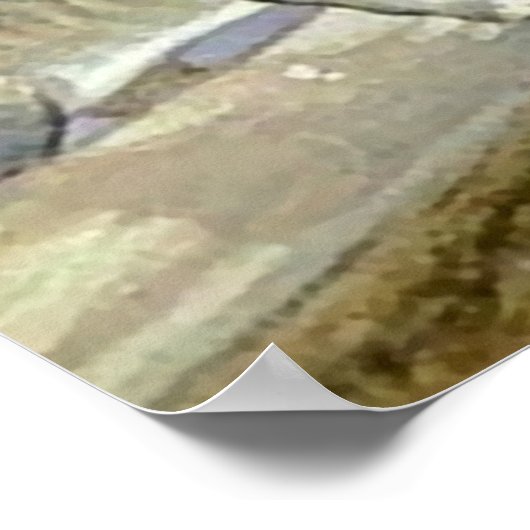 ジェニー・ナイストロムによる「木版画の中」 ポスター (角)