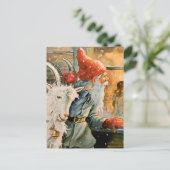 ジェニー・ナイストロムによる「窓から」 ポストカード (スタンド正面)