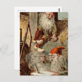 ジェニー・ナイストロムの「プディング・イン・ザ・バーン」 ポストカード (正面/裏面)