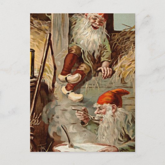 ジェニー・ナイストロムの「プディング・イン・ザ・バーン」 ポストカード (正面)