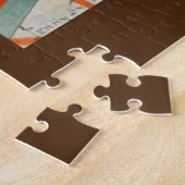 ジェニー·ナイストロム「そりの山羊」 -クリスマス ジグソーパズル (側面)