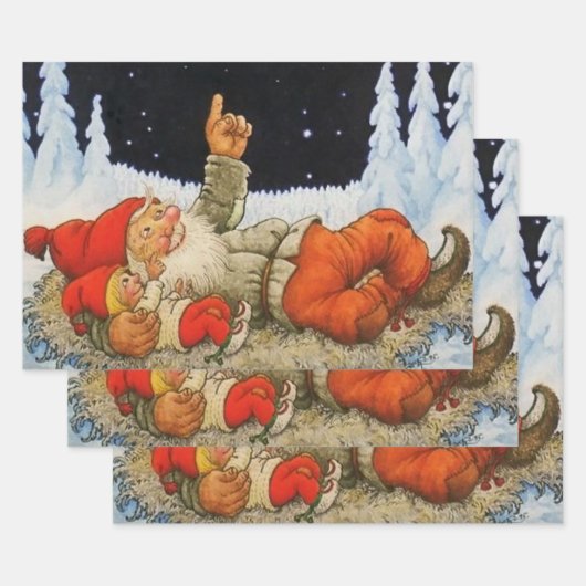 ジェニー·ナイストロム『アンダーザ·スターズ』格言 ラッピングペーパーシート (セット)