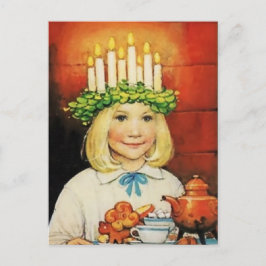 ジェニー・ナイストロム『クリスマスコーヒー』 ポストカード