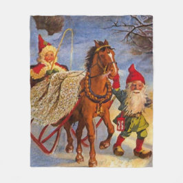 ジェニー·ナイストロム『スレッド·ライドアット·ナイト』 フリースブランケット