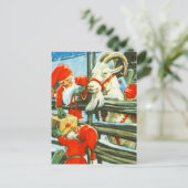 ジェニー・ナイストロム『ビリー・ヤギ・ヘルパー』 ポストカード (スタンド正面)