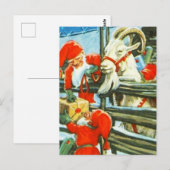 ジェニー・ナイストロム『ビリー・ヤギ・ヘルパー』 ポストカード (正面/裏面)