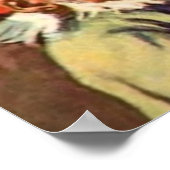 ジェニー・ナイストロム『厩舎での夕食』 ポスター (角)