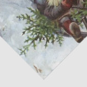 ジェニー・ナイストロム『松の枝を集める』 薄葉紙 (詳細)