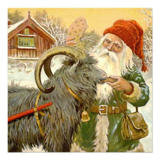 「ジェニー・ニストロム作 The Sled Goat」 フォトプリント (正面)
