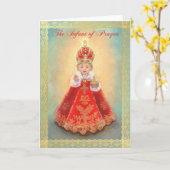 ジェニー・マクラーリン『プラハの乳児』 カード (黄色い花)