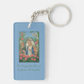 ジェニー・マクラーリン『ロザリオの我らの女性』 キーホルダー (裏面)