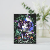 「ジェニー」ラグドールのバレンタインデーのエンジェルポストカード シーズンポストカード (スタンド正面)