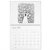 ジェニー・ローソンのアートカレンダー カレンダー (1月 2027)