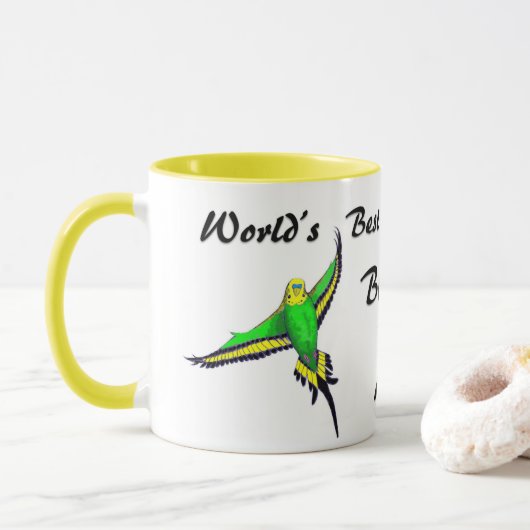 ジェニーKホーム | World's 最高の Budgie Mum Mug Cup マグカップ (ドーナツ)